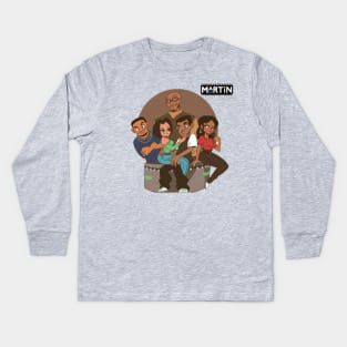 family martin Kids Long Sleeve T-Shirt